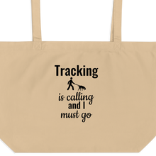 Load image into Gallery viewer, Tracking is Calling X-Large Tote/ Shopping Bags
