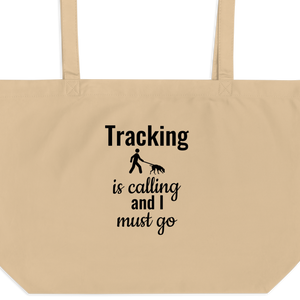 Tracking is Calling X-Large Tote/ Shopping Bags