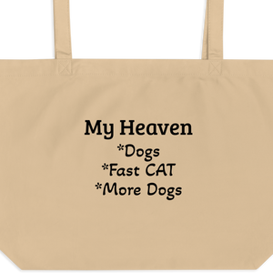 My Heaven Fast CAT X-Large Tote/ Shopping Bags