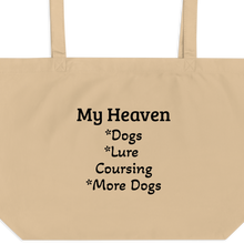Load image into Gallery viewer, My Heaven Lure Coursing X-Large Tote/ Shopping Bags
