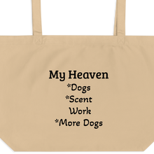Load image into Gallery viewer, My Heaven Scent Work X-Large Tote/ Shopping Bags
