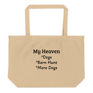 My Heaven Barn Hunt X-Large Tote/ Shopping Bags