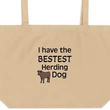 Load image into Gallery viewer, Bestest Cattle Herding Dog X-Large Tote/ Shopping Bags
