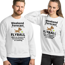 Load image into Gallery viewer, Flyball Weekend Forecast Sweatshirts - Light
