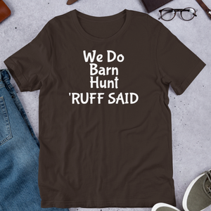 Ruff Barn Hunt T-Shirts - Dark