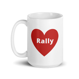 Rally in Heart Mug