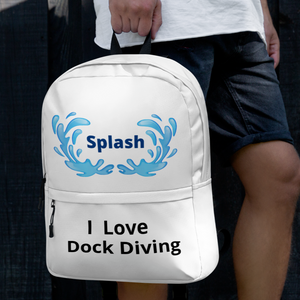 Splash & Love Dock Diving Backpack-White