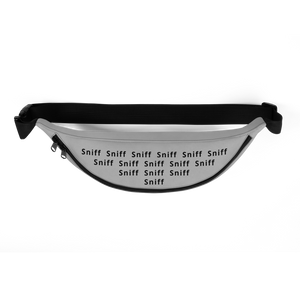 I Heart w/ Paw Nose Work Fanny Pack-Grey