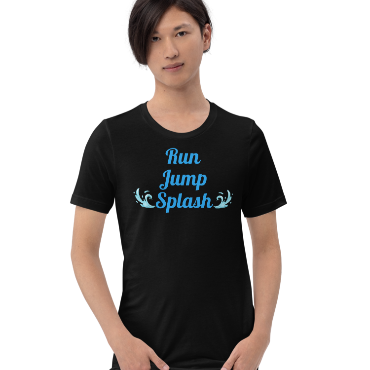 Run/Splash Dock Diving T-Shirts - Dark
