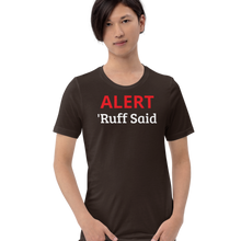 Load image into Gallery viewer, Ruff Alert Nose Work/ Scent Work T-Shirts - Dark

