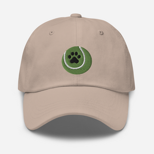 Tennis Ball w/ Paw Dog Hats