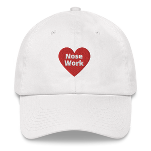 Nose Work in Heart Hats - Light