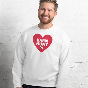 Barn Hunt & Rat in Heart Sweatshirts