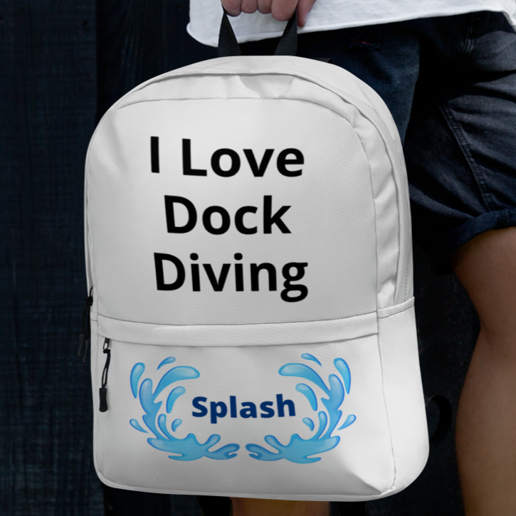 Love Dock Diving w/ Splash Backpack-Lt. Grey