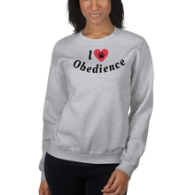 Load image into Gallery viewer, I Heart Obedience Sweatshirts - Light
