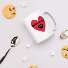 Load image into Gallery viewer, Conformation Heart w/ Paw Mug
