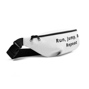 Run/Repeat Agility Fanny Pack-White