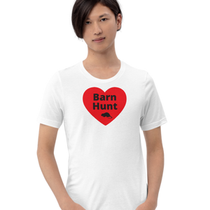 Barn Hunt in Heart w/ Rat T-Shirts - Light