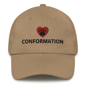 Heart w/ Paw Conformation Hats - Light