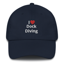Load image into Gallery viewer, I Heart Dock Diving Hats - Dark
