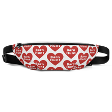 Load image into Gallery viewer, Allover Barn Hunt in Hearts Fanny Pack-Lt. Grey
