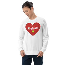 Load image into Gallery viewer, Flyball in Heart Sweatshirts
