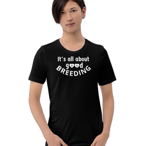 Good w/ Paws in Hearts Breeding Conformation T-Shirts - Dark