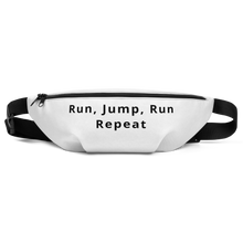 Load image into Gallery viewer, Run/Repeat Agility Fanny Pack-White
