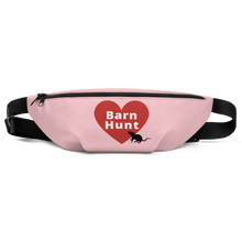Load image into Gallery viewer, Barn Hunt in Heart w/Rat Fanny Pack-Lt. Pink
