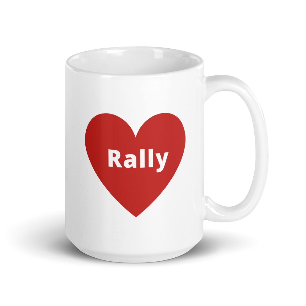 Rally in Heart Mug