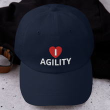 Load image into Gallery viewer, I in Heart Agility Hats - Dark
