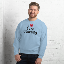 Load image into Gallery viewer, I Heart w/ Paw Lure Coursing Sweatshirts - Light
