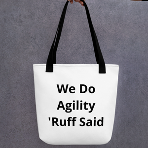 Ruff Agility Tote Bag-White