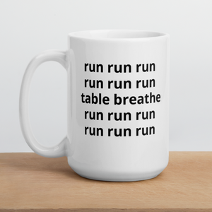 Run/Breathe Agility Mug