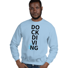 Load image into Gallery viewer, Stacked Dock Diving Sweatshirts - Light
