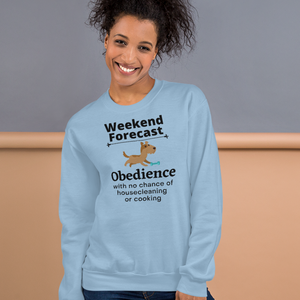 Obedience Weekend Forecast Sweatshirts - Light