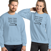 Load image into Gallery viewer, Fingers Crossed Agility Sweatshirts - Light
