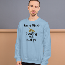Load image into Gallery viewer, Scent Work is Calling Sweatshirts - Light
