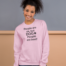 Load image into Gallery viewer, Dog People are Best! Sweatshirts - Light

