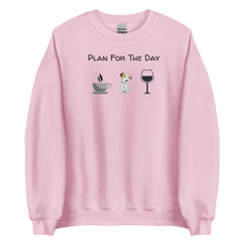 Load image into Gallery viewer, Russell Terrier Plan for the Day Sweatshirts - Light
