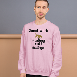 Scent Work is Calling Sweatshirts - Light