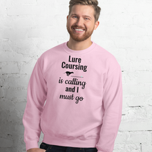 Load image into Gallery viewer, Lure Coursing is Calling Sweatshirts - Light
