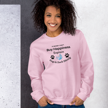 Load image into Gallery viewer, Buy Happiness w/ Dogs &amp; Dock Diving Sweatshirts - Light
