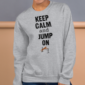 Keep Calm & Jump On Agility Sweatshirts - Light