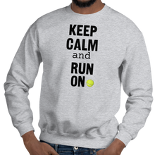 Load image into Gallery viewer, Keep Calm &amp; Run On Flyball with Tennis Ball Sweatshirts - Light
