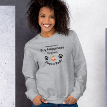 Load image into Gallery viewer, Buy Happiness w/ Dogs &amp; Rally Sweatshirts - Light
