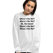 Load image into Gallery viewer, Where&#39;s the Rat Sweatshirts - Light
