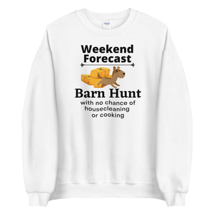 Barn Hunt Weekend Forecast Sweatshirts - Light