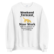 Load image into Gallery viewer, Nose Work Weekend Forecast Sweatshirts - Light
