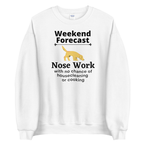 Nose Work Weekend Forecast Sweatshirts - Light